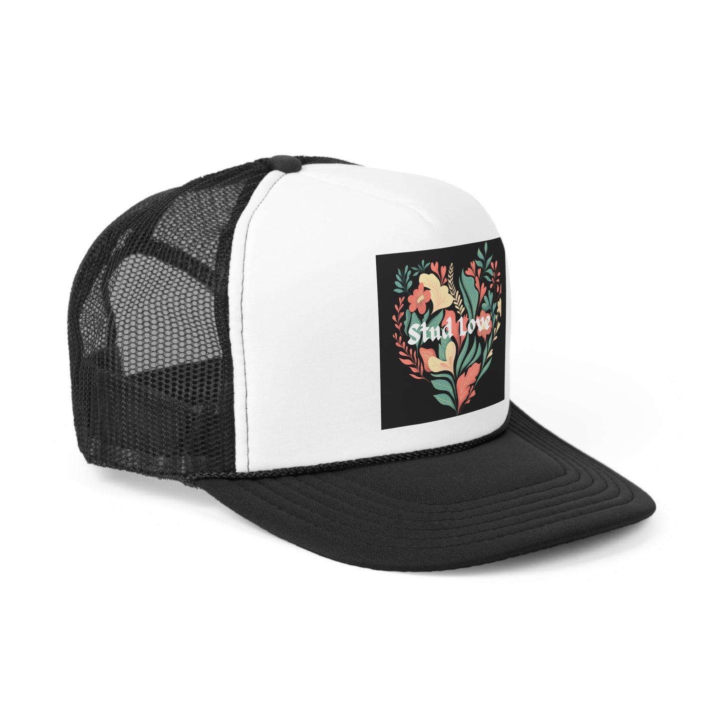 Stud Love Blk Trucker Caps